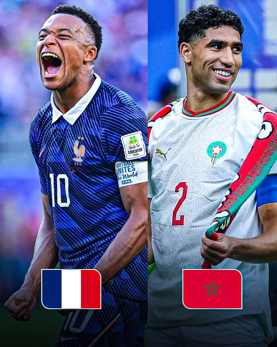 France 2-0 Maroc : les Bleus en demies, Mbappé se rachète pleine lucarne