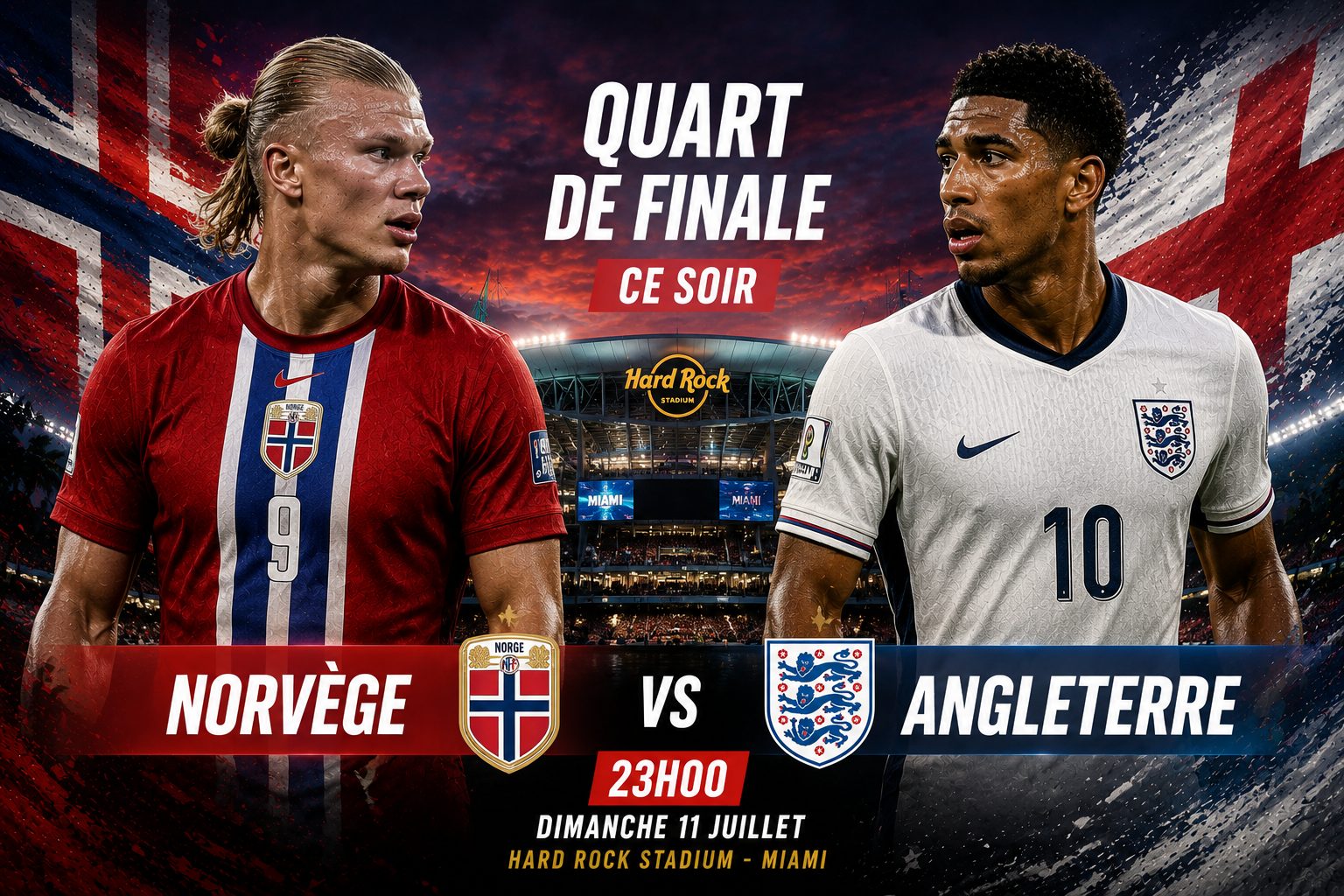 Norvège - Angleterre : Haaland peut-il faire sauter le verrou des Three Lions ? Notre pronostic