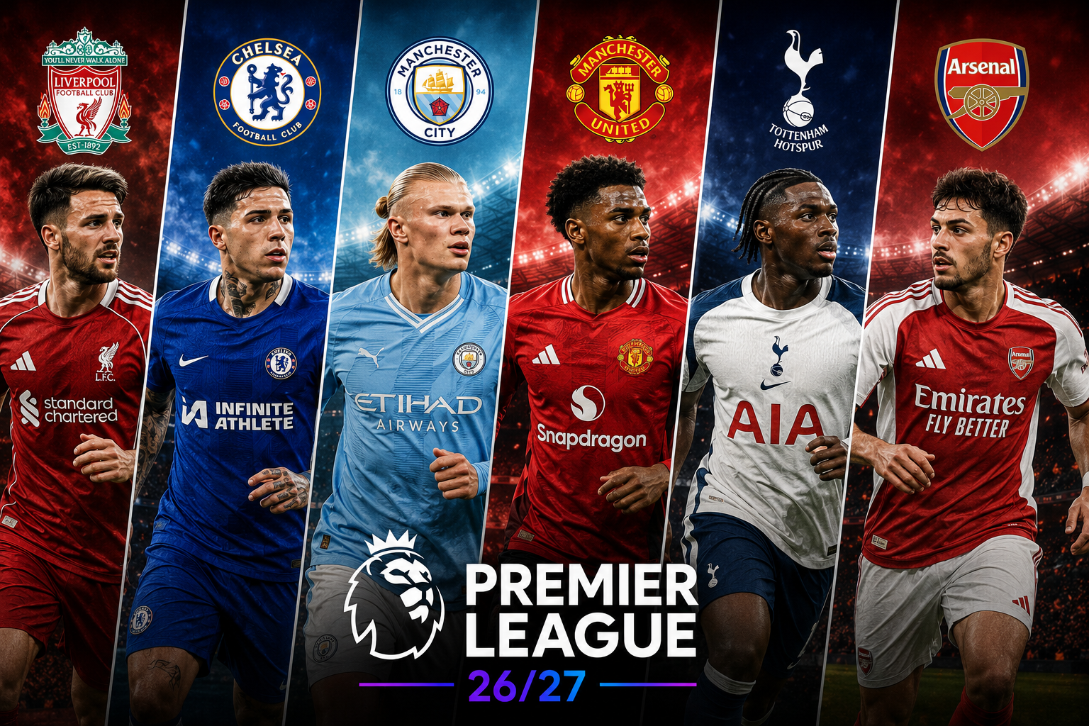 Premier League 2026-2027 : Arsenal lance sa défense de titre ce soir, sans West Ham à l'étage